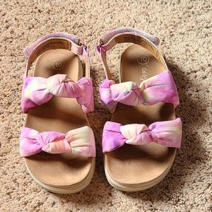 Cat and Jack Tie Dye sandals